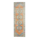 1970s Vintage Turkish Hand-Knotted Wool Cotton Orange Runner Rug 82x261