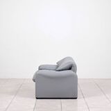 Ensemble de sièges en cuir « Maralunga » de Vico Magistretti pour Cassina