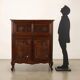 Antique Provençal-style walnut buffet, Piedmont, 20th century