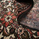 Vintage persian sarough runner rug long hand woven oriental rug- 92x580cm