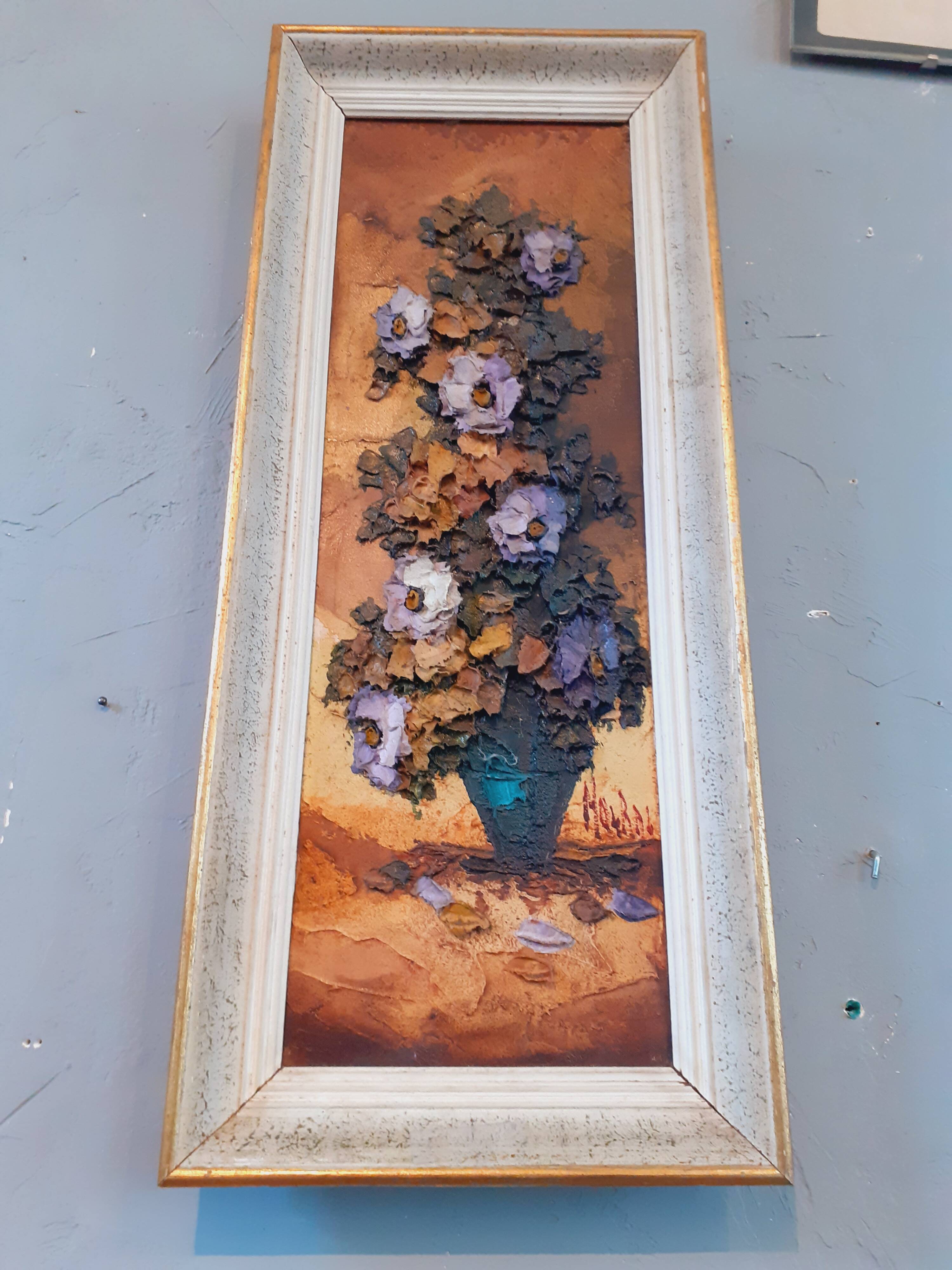 Atypical Still Life Relief Table 1960s