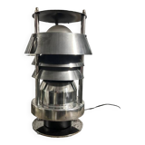 Chrome industrial lamp