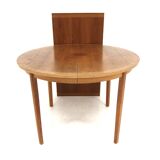 Scandinavian teak dining table Sweden 1960