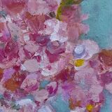 Tableau au bouquet Rose
