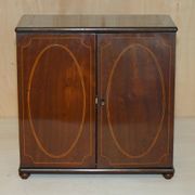 Restored Georgian Sheraton cabinet, circa 1820.