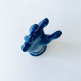 Ceramic blue hand