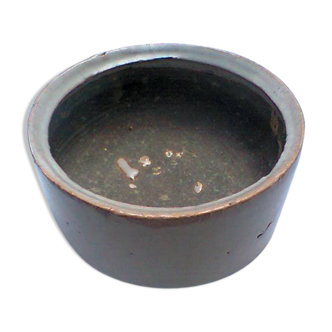 Trinket bowl in raku-yaki