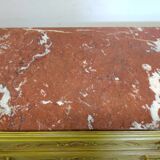 Antique chest of drawers with marble