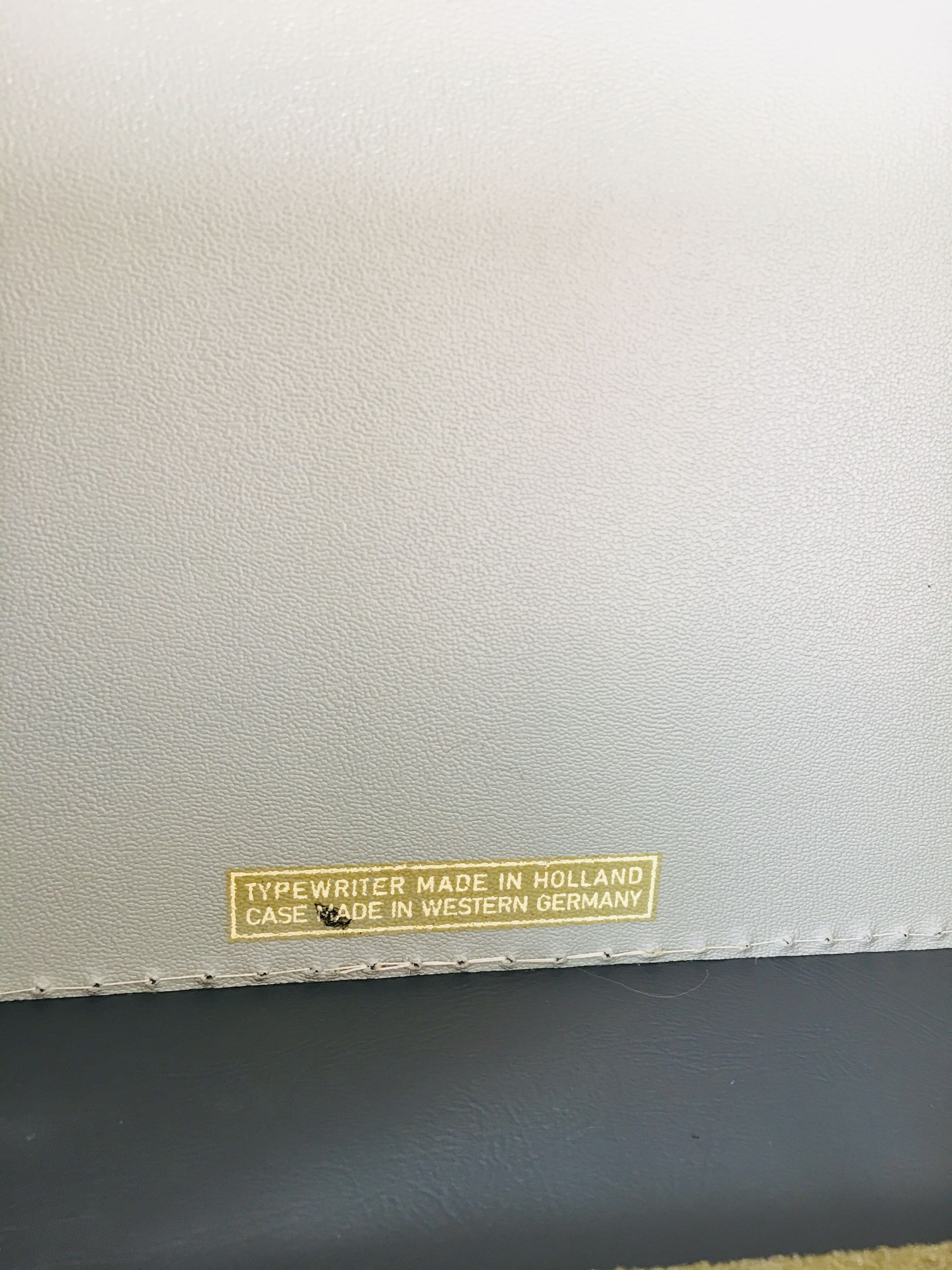 Remington typewriter