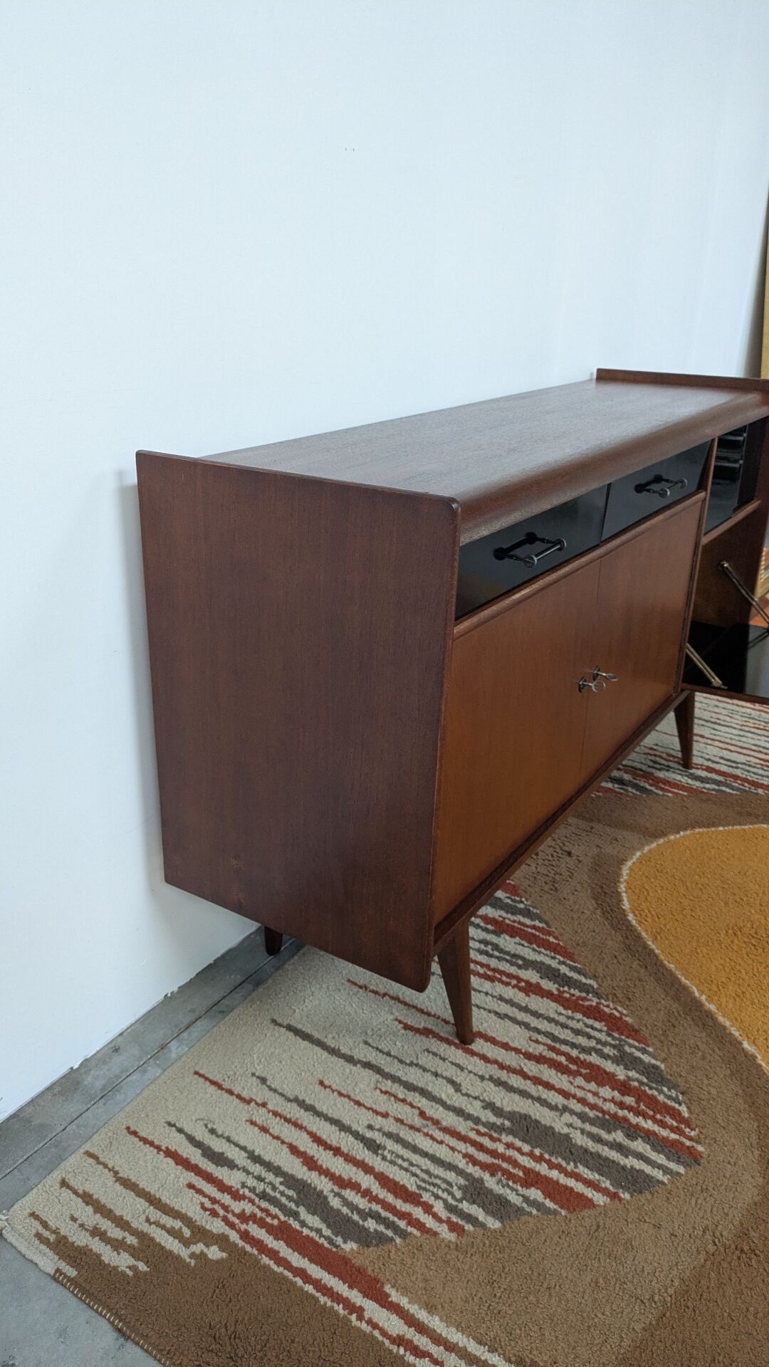 Vintage Scandinavian enfilade design