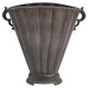 Vase sculptural en Diskometal par Just Andersen, années 1930 / Grâce danoise / Art Déco