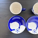 Pair of Habitat 1980 cups