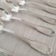 Set of 6 large old boulenger spoons