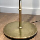 Brass floor lamp