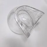 Set of Seven Crystal Serving Bowls by Taddei Sestini for Kristall Krisla