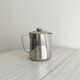 Pot à lait, carafe en inox brillant