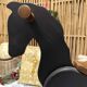 Solid wood rocking horse