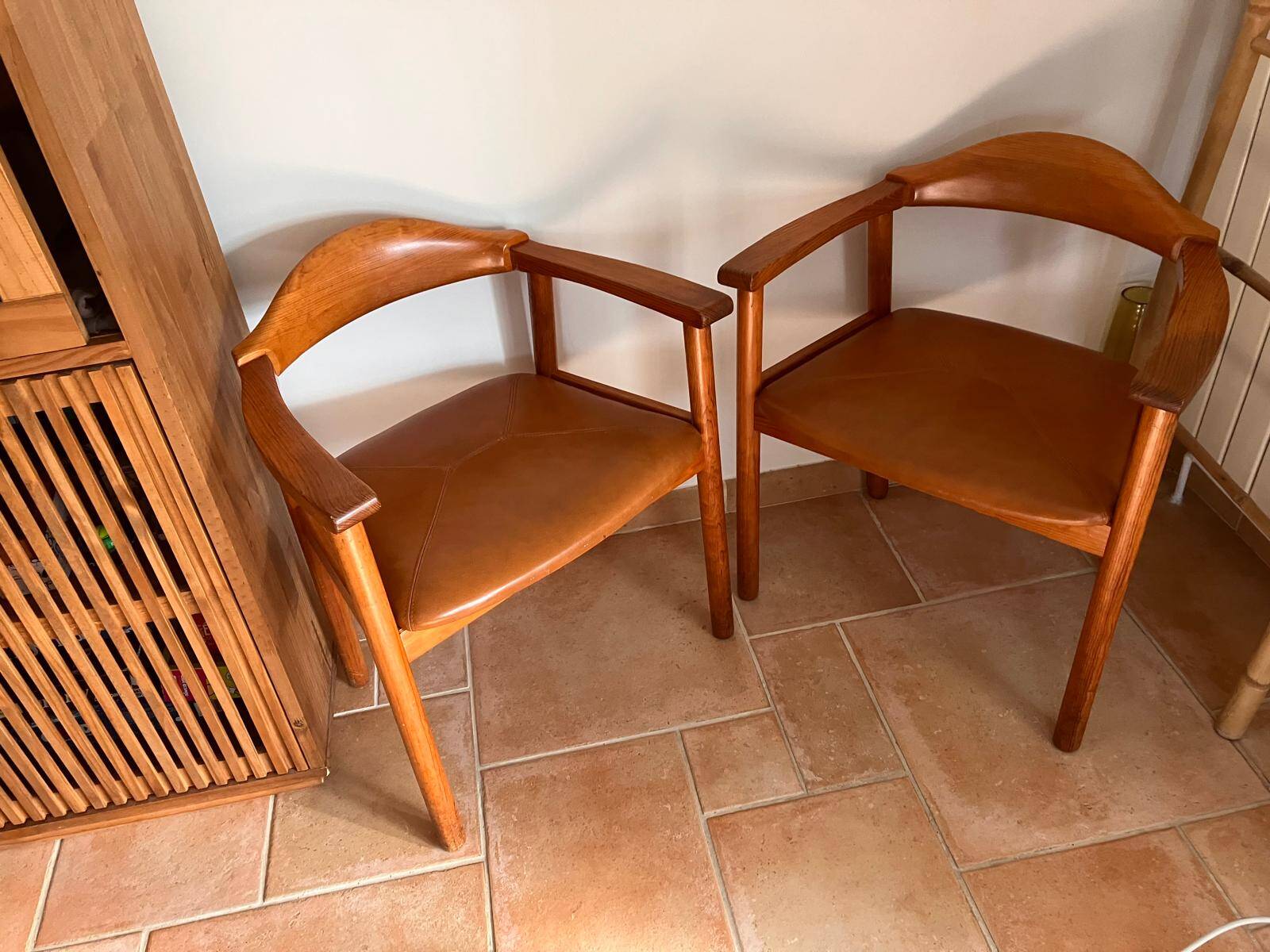 Paire de fauteuils « Form 75 » par Andreas Hansen (Années 80)