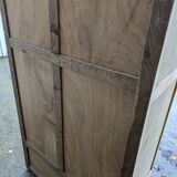Parisian wardrobe in natural wood