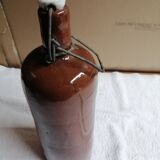 Vintage brown gres bottle