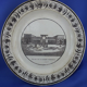 Pair of fine earthenware plates from Monteraux Leboeuf and Thibault early 19th