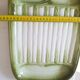 Asparagus service in green earthenware Moulin des Loups Orchies