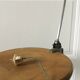 Lampe d’atelier base étau années 40/50