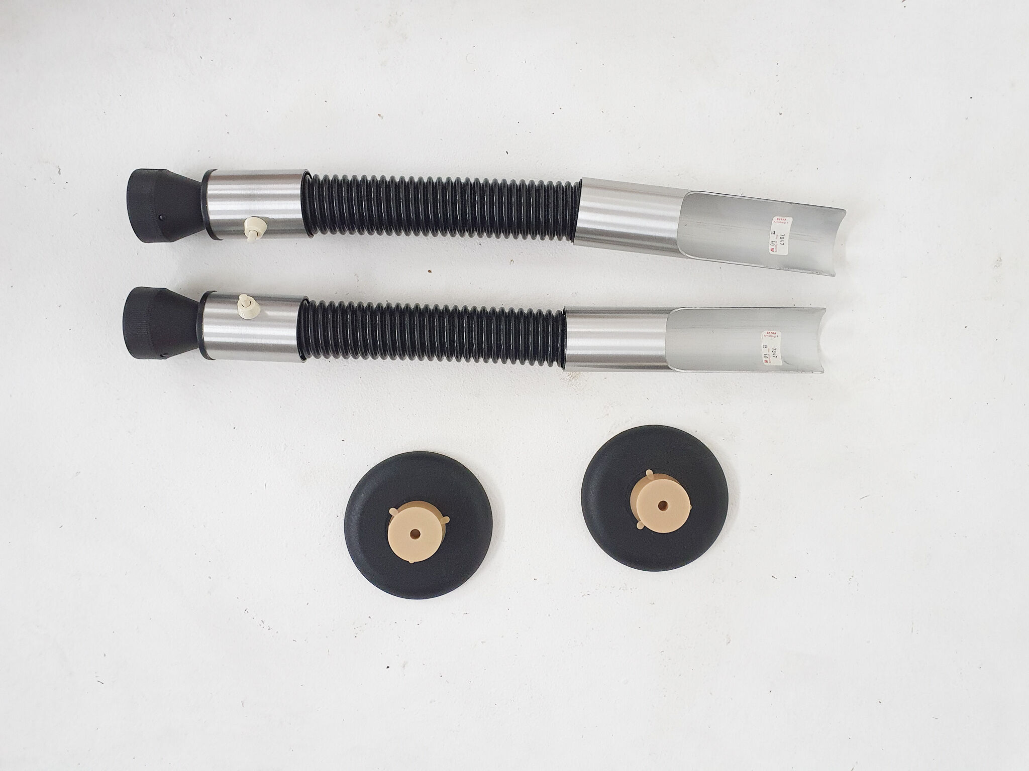 2 Befra wall lights, Germany 1960's