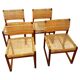 BM61 chairs in mahogany by Borge Mogensen