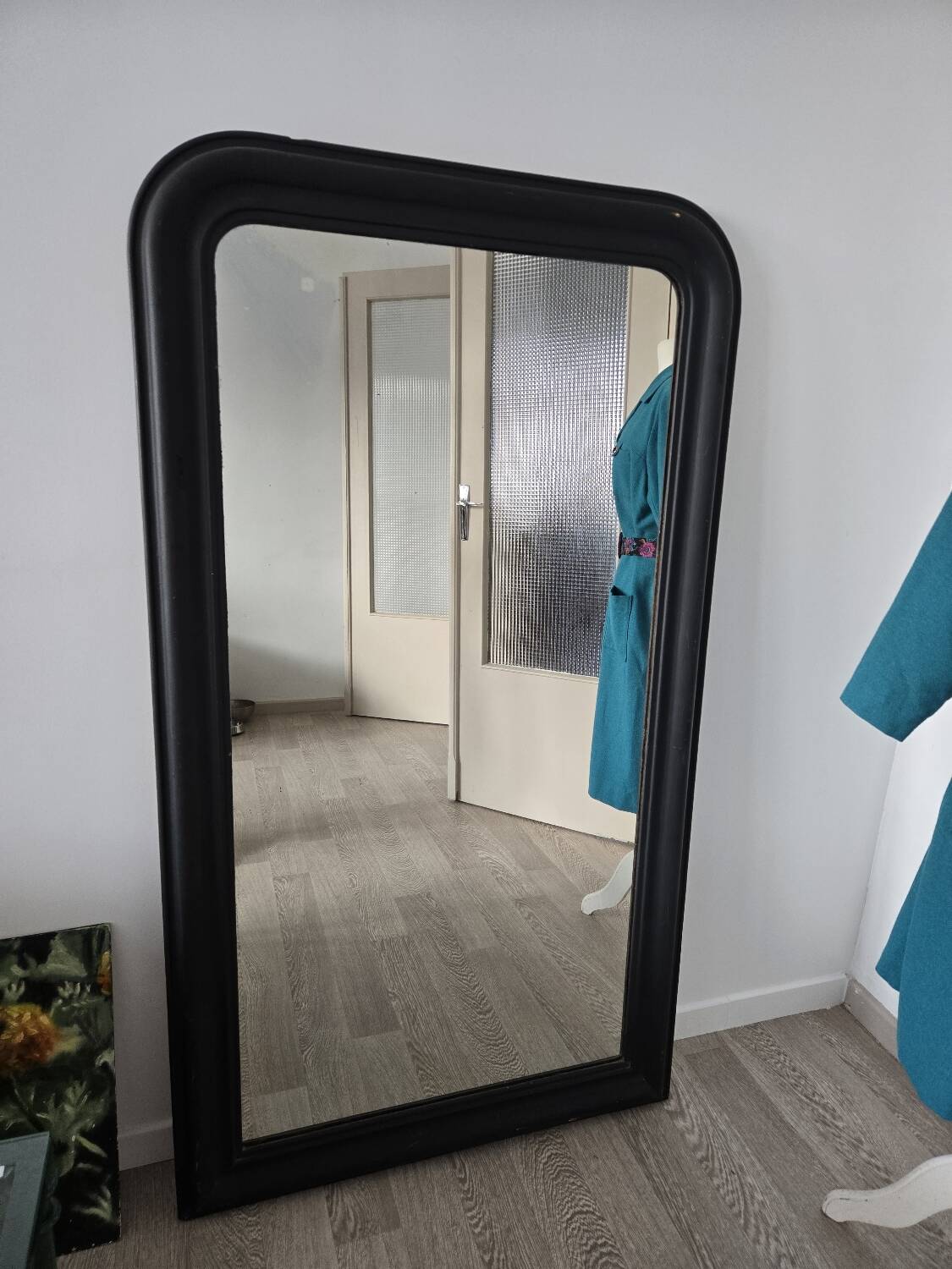 Louis Philippe Black Mirror 150x84 cm