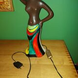60'S ceramic vintage lamp