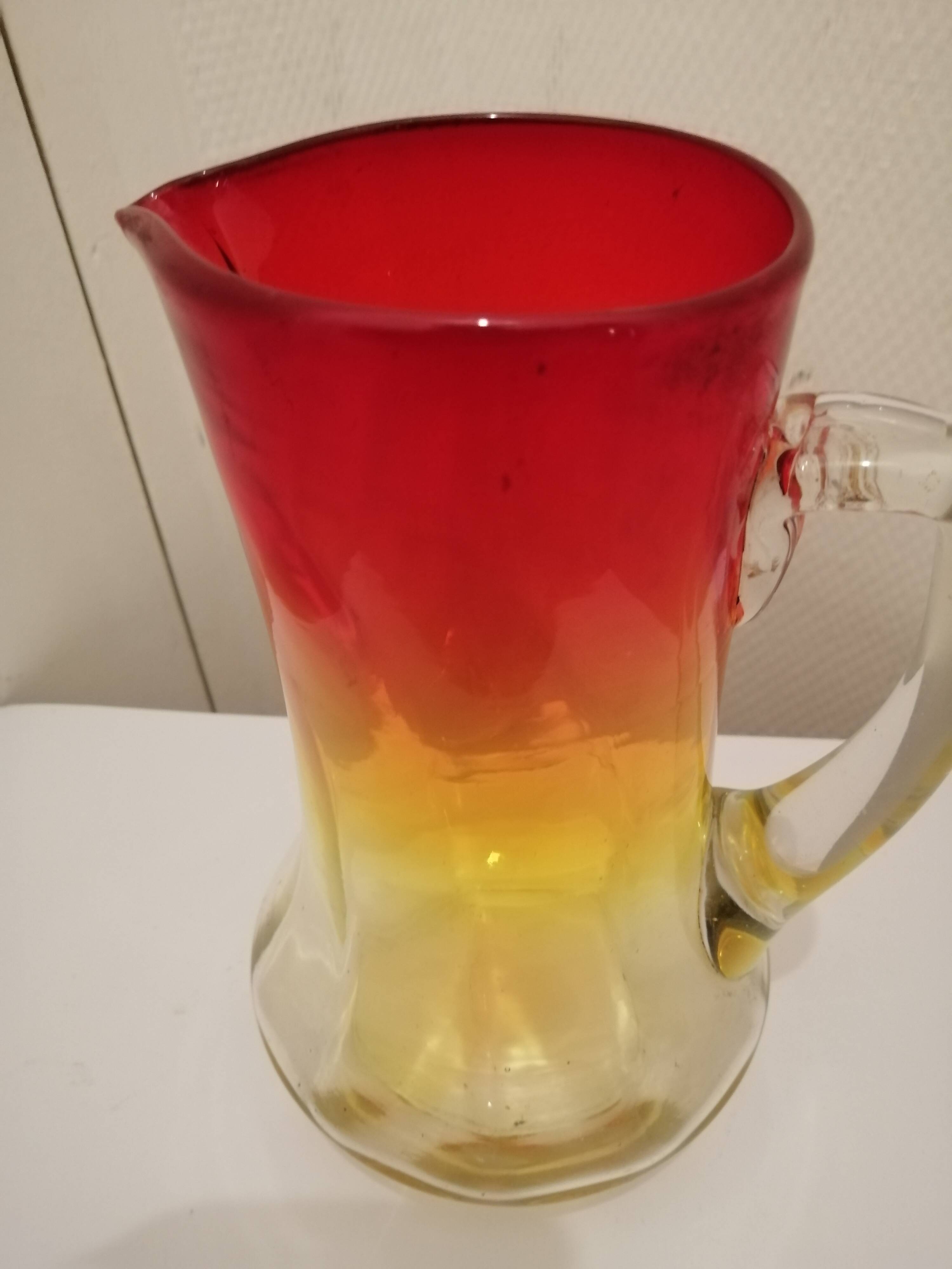 Vintage glass carafe