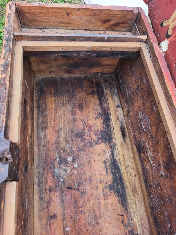 Coffre de marin portugais fin XVIII