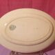 Two oval dishes Boulenger Choisy le Roi Derby Terre de fer