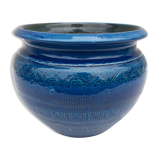 Blue pot cover