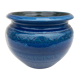 Cache-pot bleu