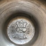 Cup, gothic medieval style pewter cup