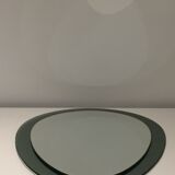 Double egg-shaped mirror, Italian design, 1960s / 1970s