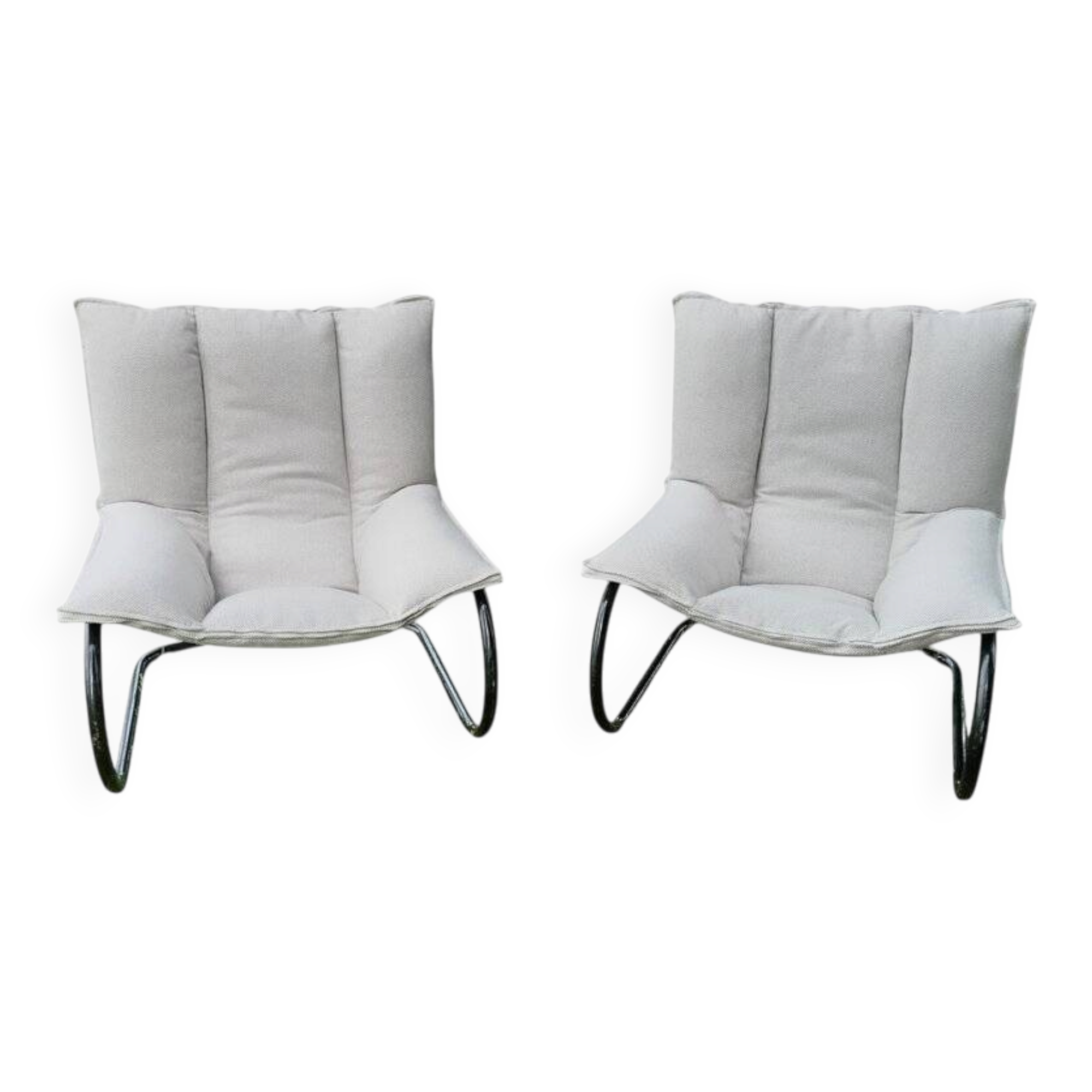Fauteuils Model 8000 par Italo Meroni pour Cinova, 1976, ensemble de 2