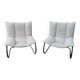 Fauteuils Model 8000 par Italo Meroni pour Cinova, 1976, ensemble de 2
