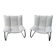 Fauteuils Model 8000 par Italo Meroni pour Cinova, 1976, ensemble de 2
