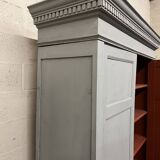 Antique painted wardrobe.