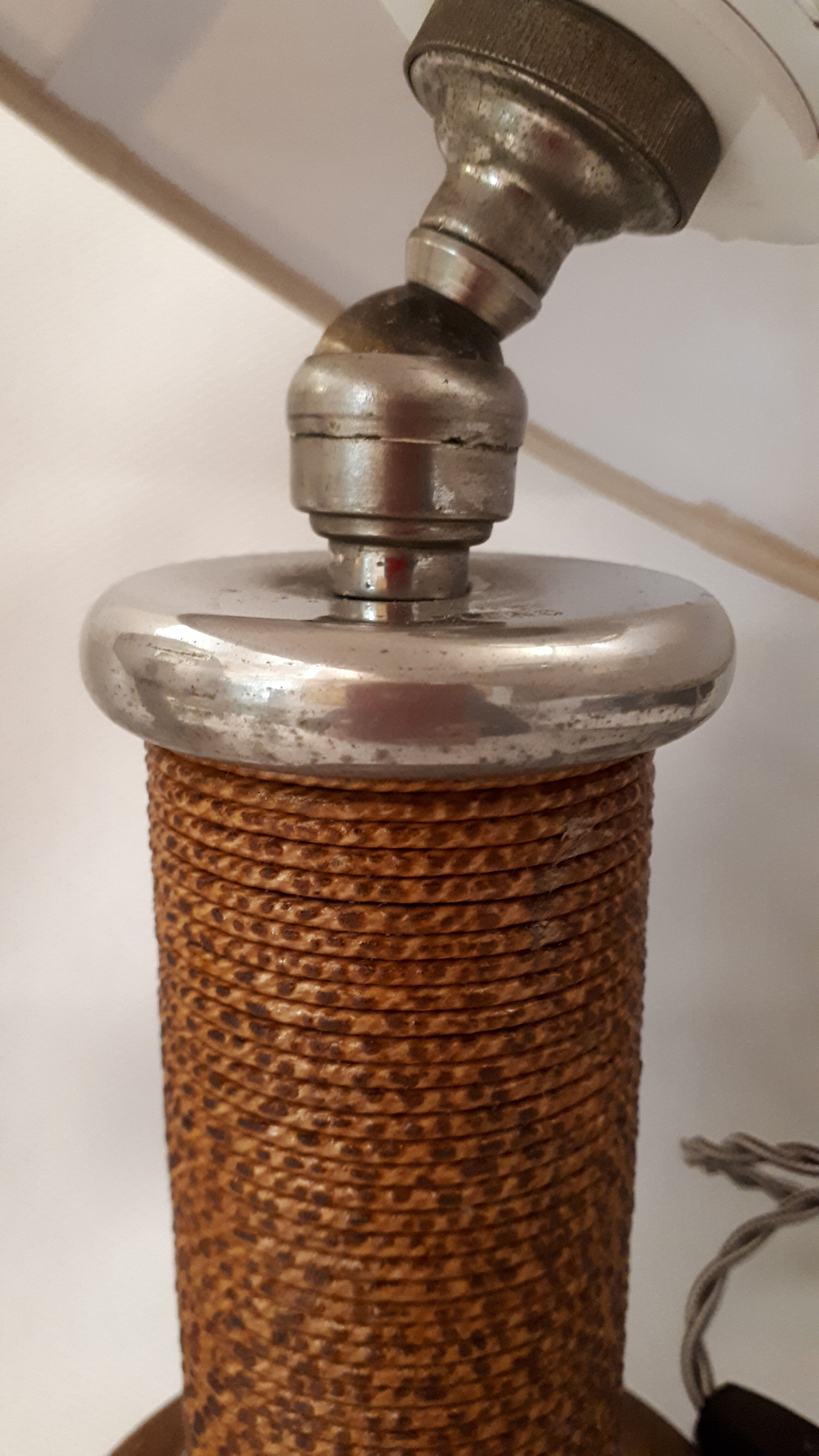 Paire de lampes 1940 Etlin inclinables