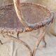 Pair of 19th century garden chairs