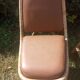 Chaises vintage rotin et skaï