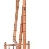 Bamboo-style psyché mirror in the Napoleon III style.