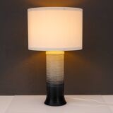 Large Monochrome Acrylic Table Lamp from Tranås Sweden, 1980s