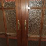 Pair of pine Parisian wardrobes circa 1935