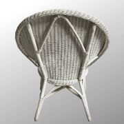Vintage 1960/70 adult wicker rattan riviera armchair