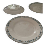 5 Longwy Plates